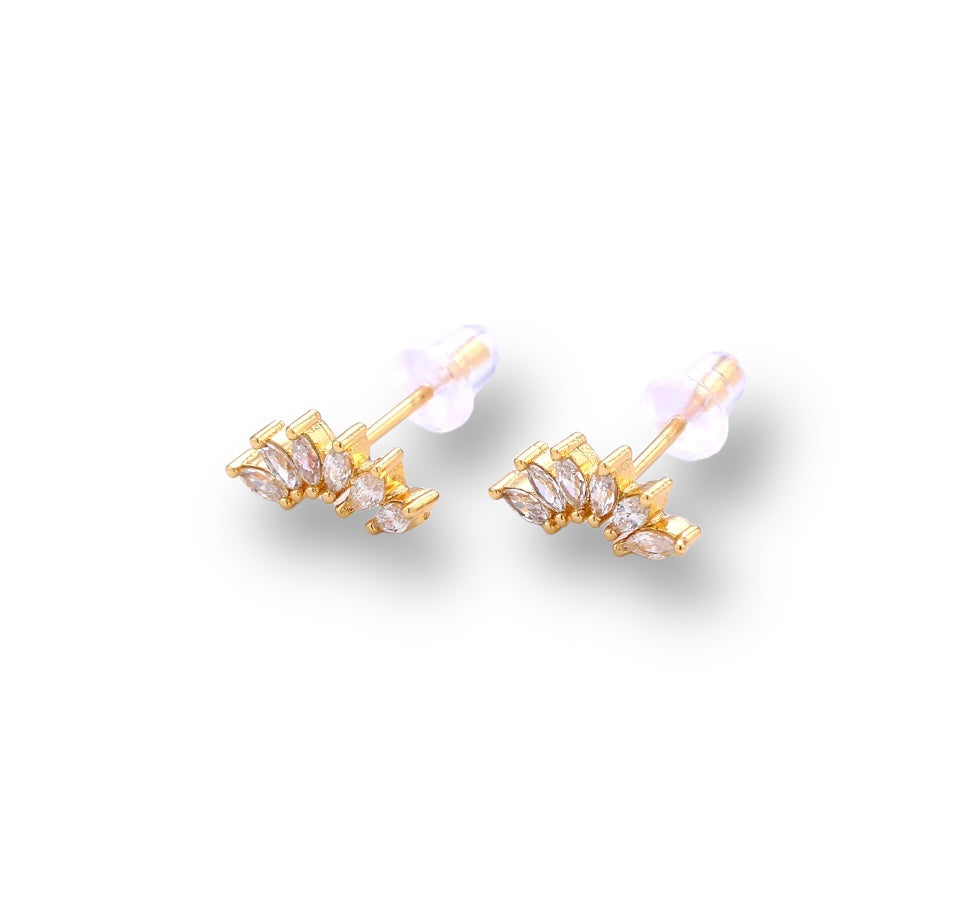 White Lotus Earrings