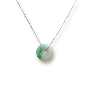 The Forever Jade Silver Necklace