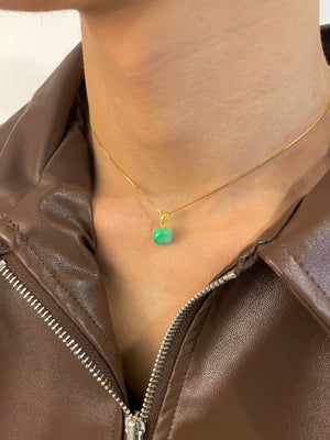 The Apple Jade Necklace