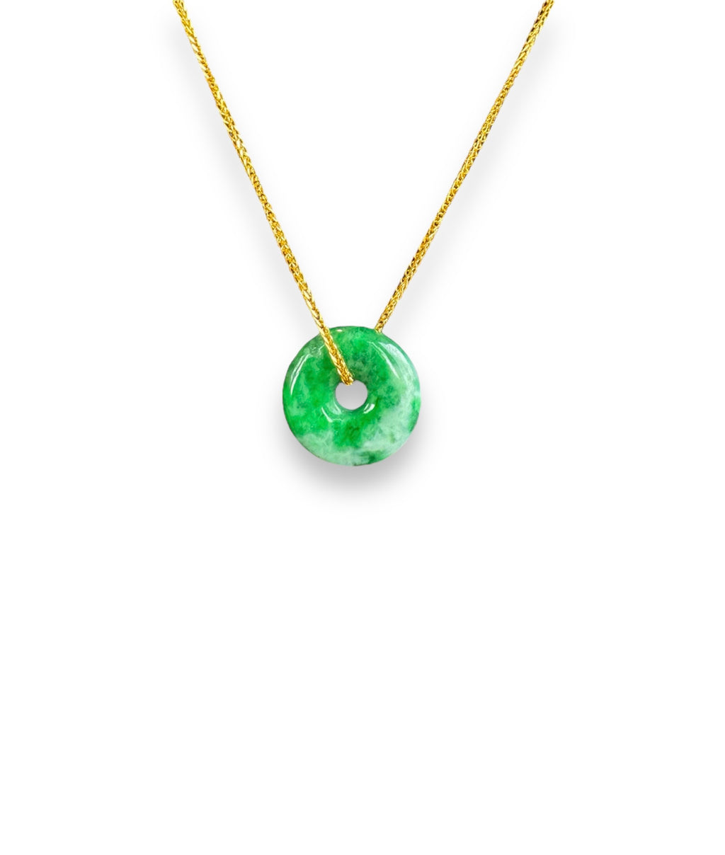 Level A Eternal Hook-less Jade Necklace