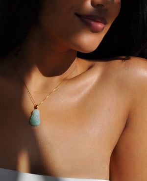 GuanYin Lady Jade Necklace